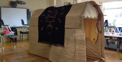 Fourth grade journeys to American Indian territory without ever leaving school