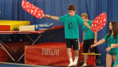Circus Arts Camp shows how to wire walk, unicycle and swing on the trapeze