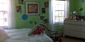 Hurricane Sandy brings a stormy sleepover on a school night