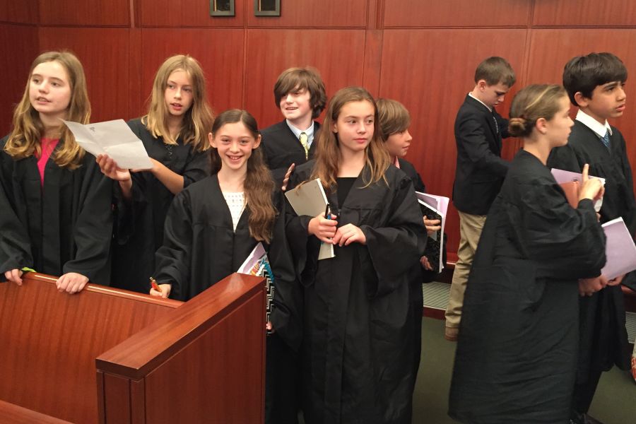 Supreme Court Justices were robbed and ready to hear the arguments.