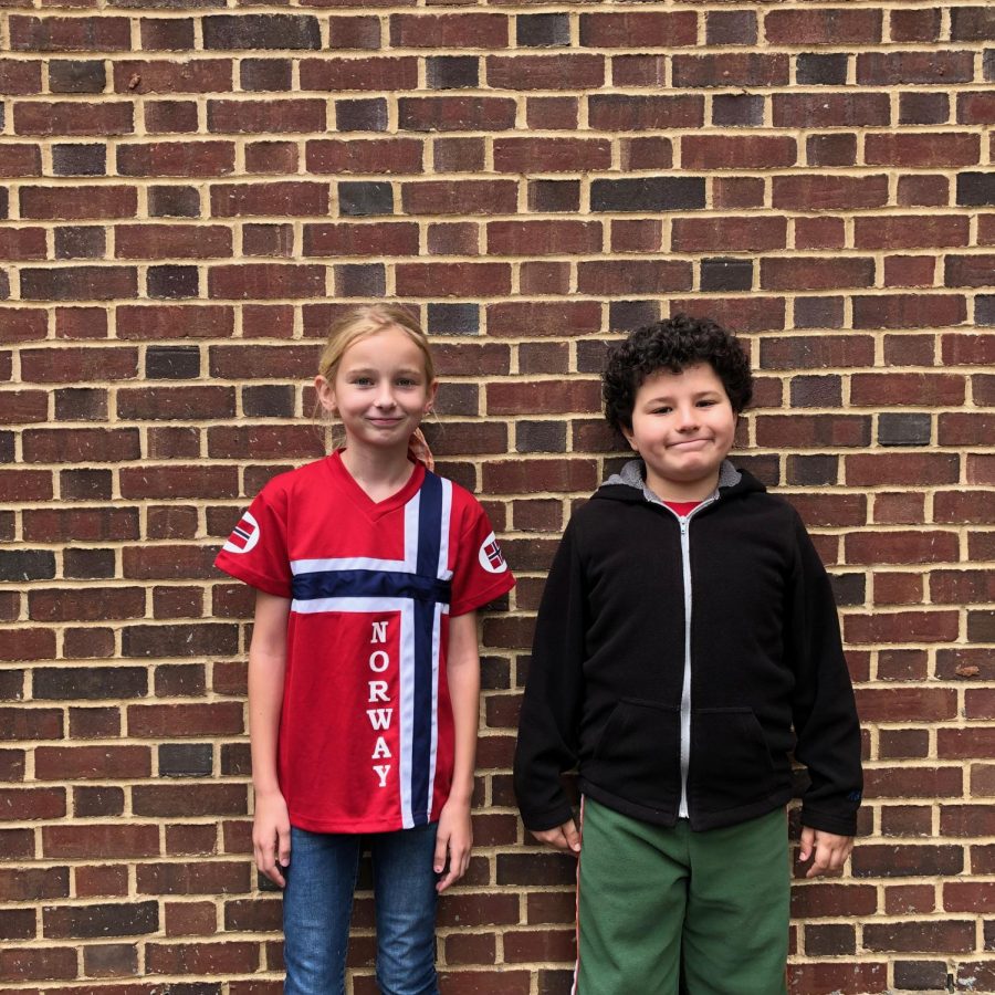 Anna Shiels and Todd Kerman were the fourth grade winners.