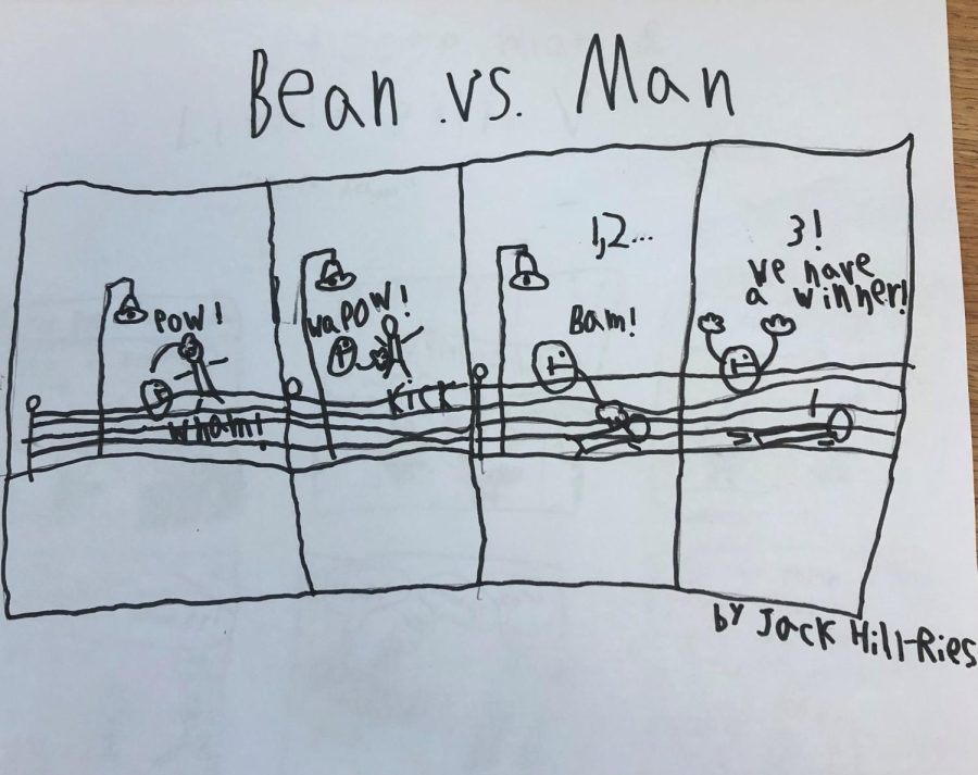 Bean vs Man