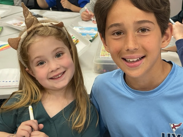Colonial Fifth Graders Have a Blast with their Kindergarten Buddies!